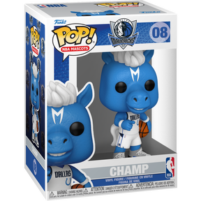 Funko Pop! NBA - Mascots - Champ (Dallas Mavericks) #08