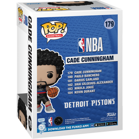 Funko Pop! NBA Basketball - Cade Cunningham (Detroit Pistons) #179