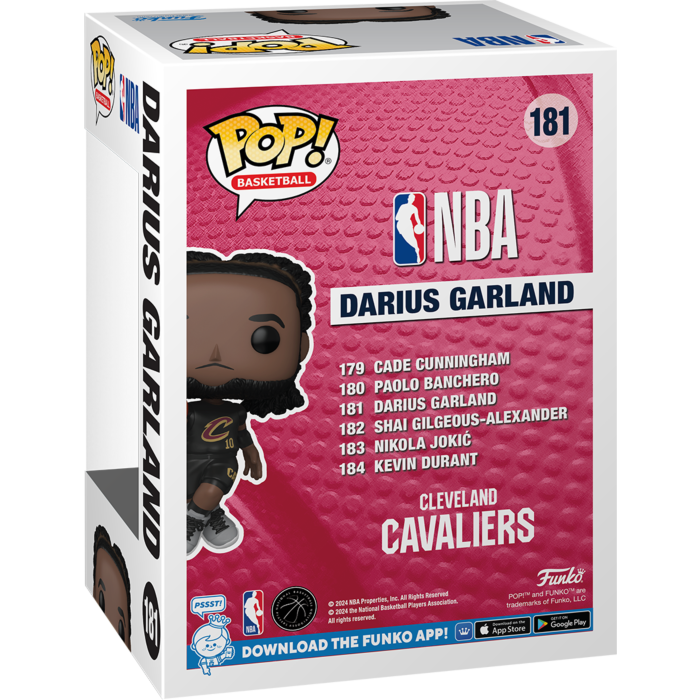 Funko Pop! NBA Basketball - Darius Garland (Cleveland Cavaliers) #181