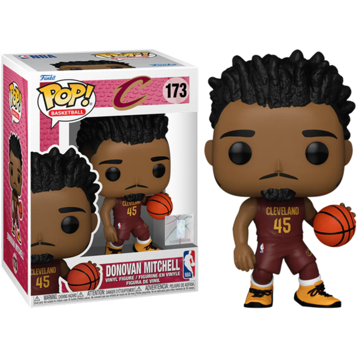 Funko Pop! NBA Basketball - Donovan Mitchell Cavaliers #173