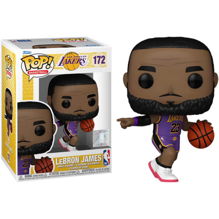 Funko Pop! NBA Basketball - LeBron James Lakers #172