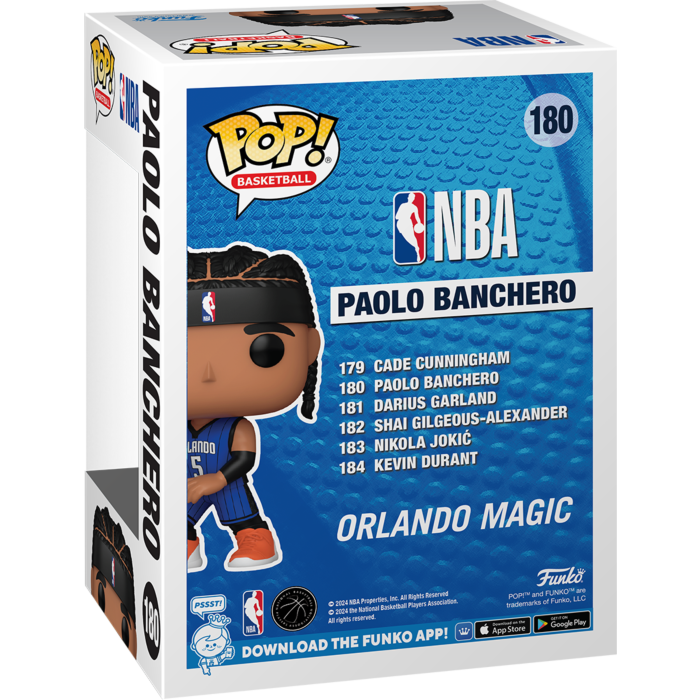 Funko Pop! NBA Basketball - Paolo Banchero (Orlando Magic) #180