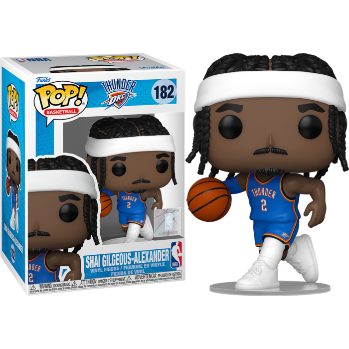 Funko Pop! NBA Basketball - Shai Gilgeous-Alexander (Oklahoma City Thunder) #182