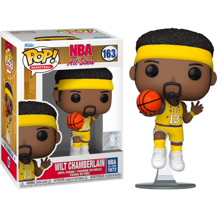 Funko Pop! NBA Basketball - Wilt Chamberlain All-Stars (1973) #163