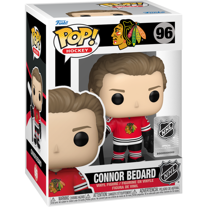 Funko Pop! NHL Hockey - Connor Bedard Chicago Blackhawks #96