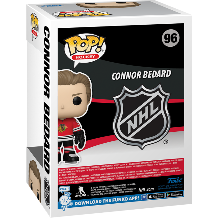 Funko Pop! NHL Hockey - Connor Bedard Chicago Blackhawks #96