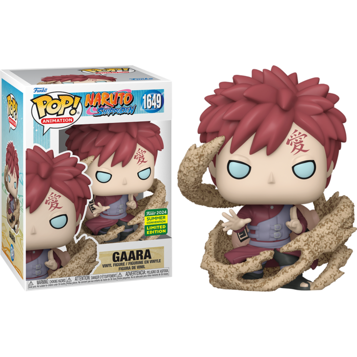 Funko Pop! Naruto - Shippuden - Gaara #1649 (2024 Summer Convention Exclusive)