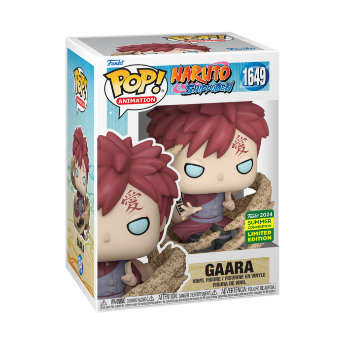 Funko Pop! Naruto - Shippuden - Gaara #1649 (2024 Summer Convention Exclusive)