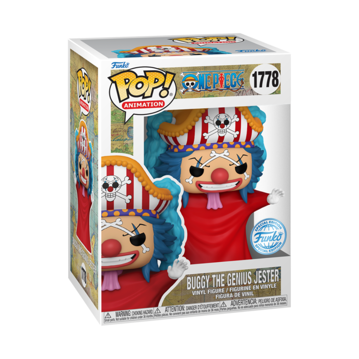 Funko Pop! One Piece - Buggy the Genius Jester #1778