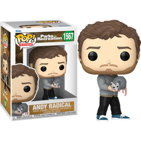 Funko Pop! Parks and Recreation - Andy Radical 15th Anniversary #1567