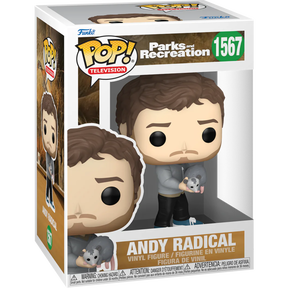 Funko Pop! Parks and Recreation - Andy Radical 15th Anniversary #1567