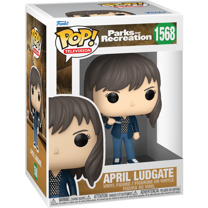 Funko Pop! Parks and Recreation - April Ludgate with Scissors 15th Anniversary #1568