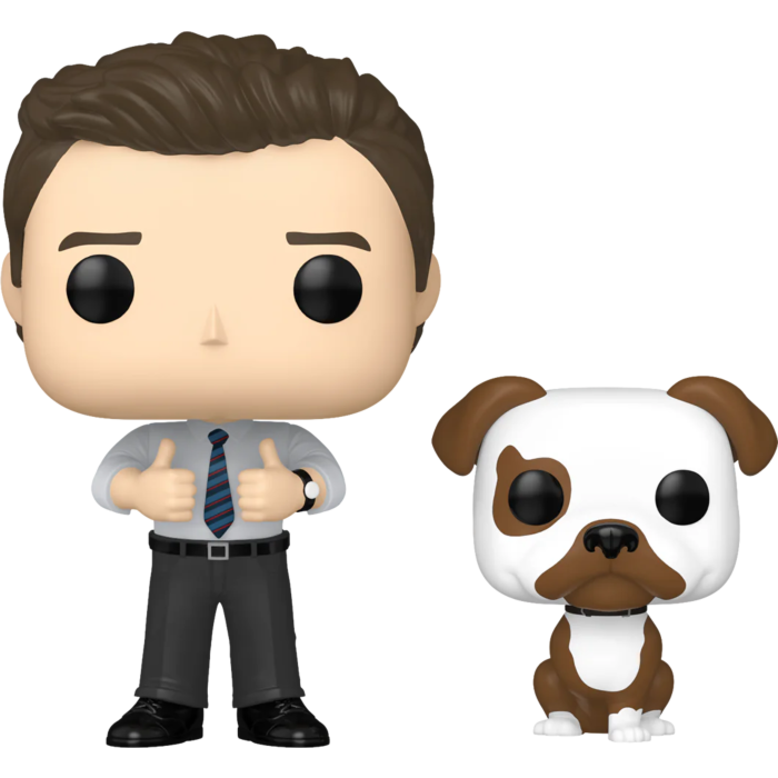 Funko Pop! Parks and Recreation - Chris Traeger with Champion 15th Anniversary #1415