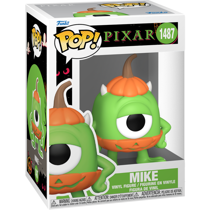 Funko Pop! Pixar - Halloween - Mike Wazowski #1487