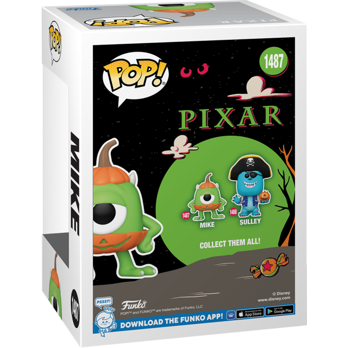 Funko Pop! Pixar - Halloween - Mike Wazowski #1487