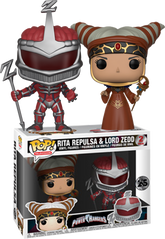 Funko Pop! Power Rangers - Rita Repulsa & Lord Zedd - 2 Pack