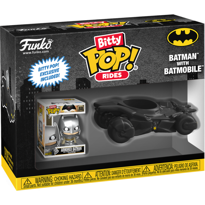 Funko Pop! Rides - Batman - Batman with Batmobile Bitty #88