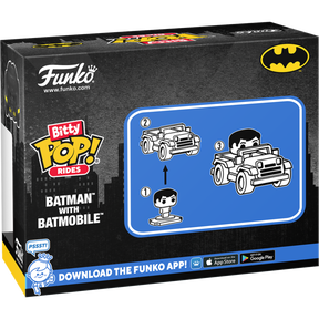 Funko Pop! Rides - Batman - Batman with Batmobile Bitty #88