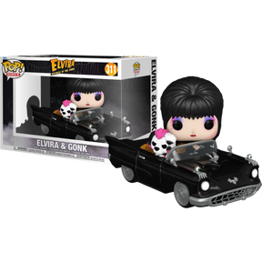 Funko Pop! Rides - Elvira - Mistress of the Dark - Elvira & Gonk in the Macabre Mobile #311