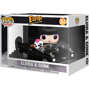 Funko Pop! Rides - Elvira - Mistress of the Dark - Elvira & Gonk in the Macabre Mobile #311