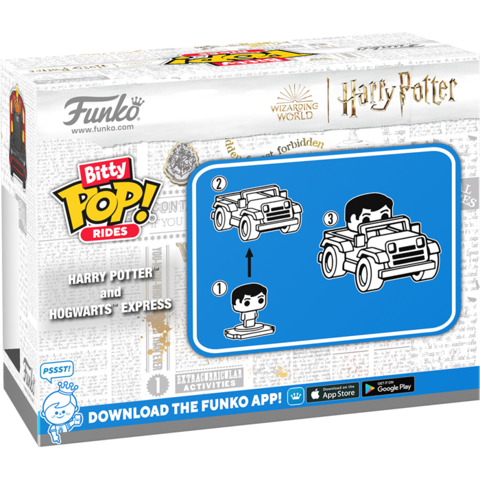 Funko Pop! Rides - Harry Potter - Harry Potter & Hogwarts Express Bitty #20