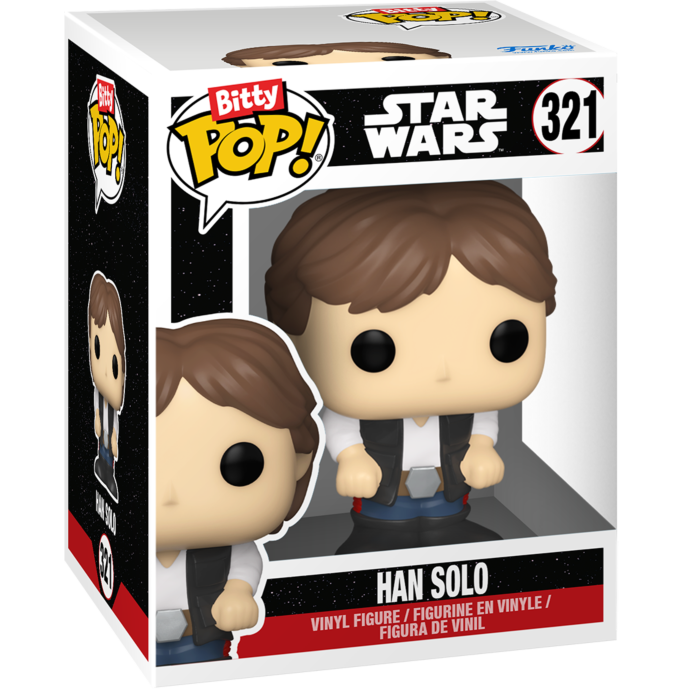 Funko Pop! Rides - Star Wars - Han Solo & The Millennium Falcon Bitty #321