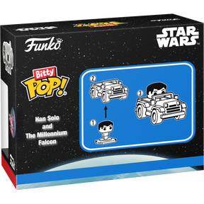 Funko Pop! Rides - Star Wars - Han Solo & The Millennium Falcon Bitty #321