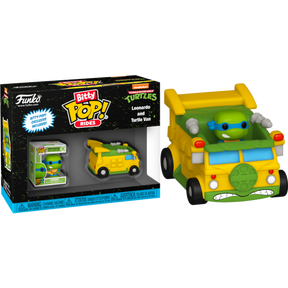 Funko Pop! Rides - Teenage Mutant Ninja Turtles - Leonardo and Turtle Van Bitty #05