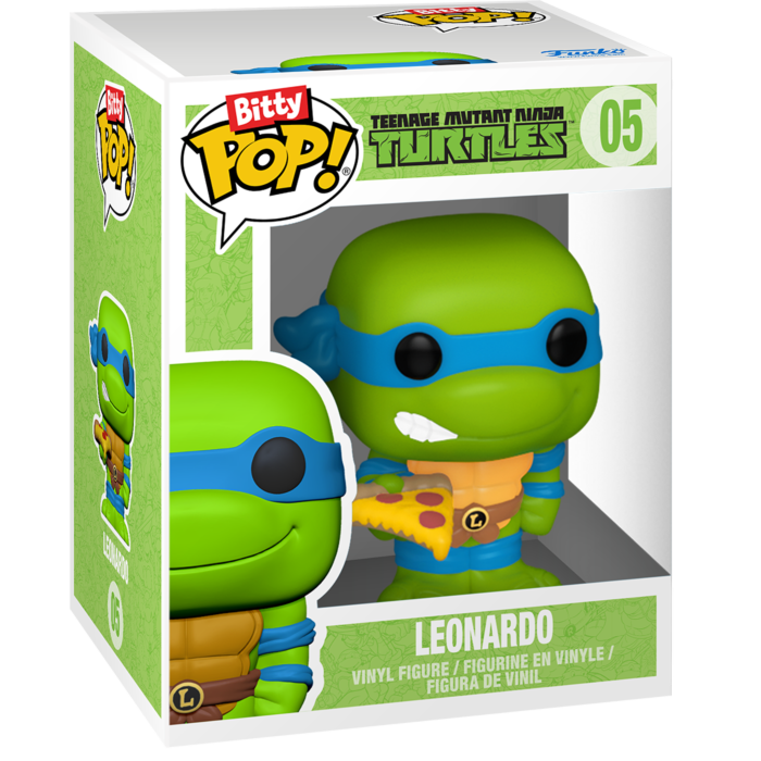 Funko Pop! Rides - Teenage Mutant Ninja Turtles - Leonardo and Turtle Van Bitty #05