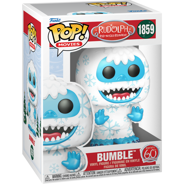 Funko Pop! Rudolph the Red-Nosed Reindeer (1964) - Bumble 60th Anniversary #1859