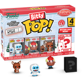 Funko Pop! Rudolph the Red-Nosed Reindeer (1964) - Bumble, Rudolph, Yukon & Mystery 60th Anniversary Bitty - (4-Pack)