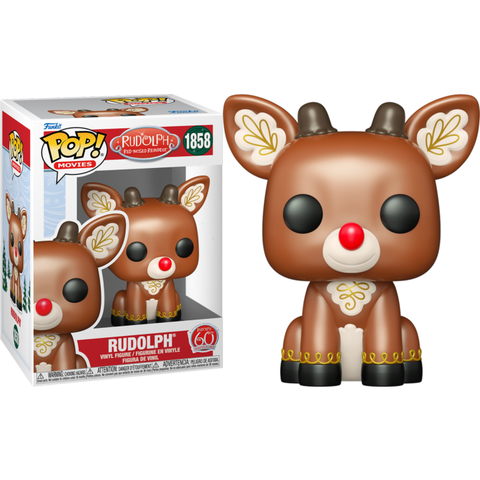 Funko Pop! Rudolph the Red-Nosed Reindeer (1964) - Rudolph 60th Anniversary #1858