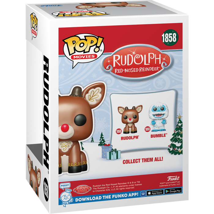 Funko Pop! Rudolph the Red-Nosed Reindeer (1964) - Rudolph 60th Anniversary #1858