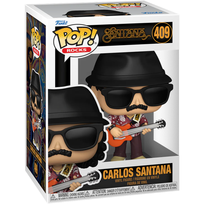 Funko Pop! Santana - Carlos Santana #409