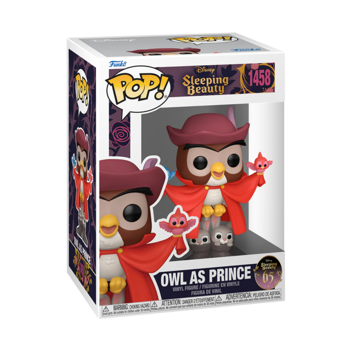 Funko Pop! Sleeping Beauty - 65th Anniversary - Owl as Prince #1458