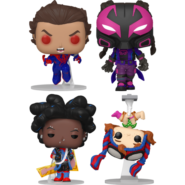 Funko Pop! Spider-Man - Across the Spider-Verse - Canon Event - Bundle (Set of 4)