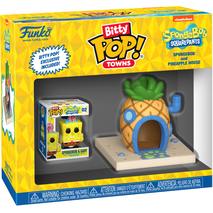 Funko Pop! SpongeBob SquarePants - SpongeBob & Pineapple House Bitty Town #02