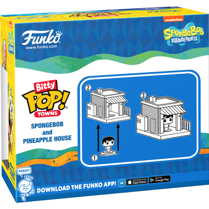 Funko Pop! SpongeBob SquarePants - SpongeBob & Pineapple House Bitty Town #02