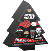 Funko Pop! Star Wars - Christmas Tree Holiday Box Pocket - (4-Pack)