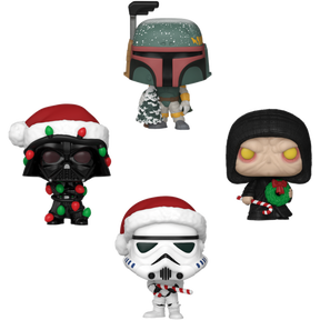 Funko Pop! Star Wars - Christmas Tree Holiday Box Pocket - (4-Pack)