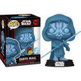 Funko Pop! Star Wars - Dark Side - Darth Maul (Holo) Glow-in-the-Dark #740