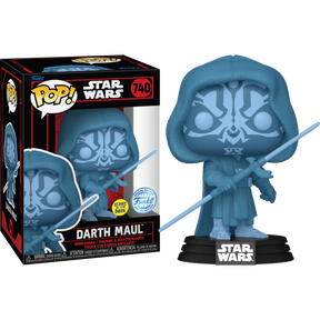 Funko Pop! Star Wars - Dark Side - Darth Maul (Holo) Glow-in-the-Dark #740