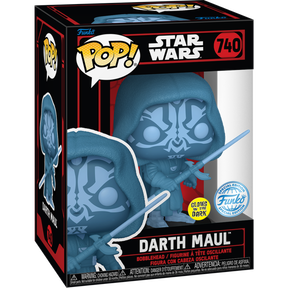 Funko Pop! Star Wars - Dark Side - Darth Maul (Holo) Glow-in-the-Dark #740