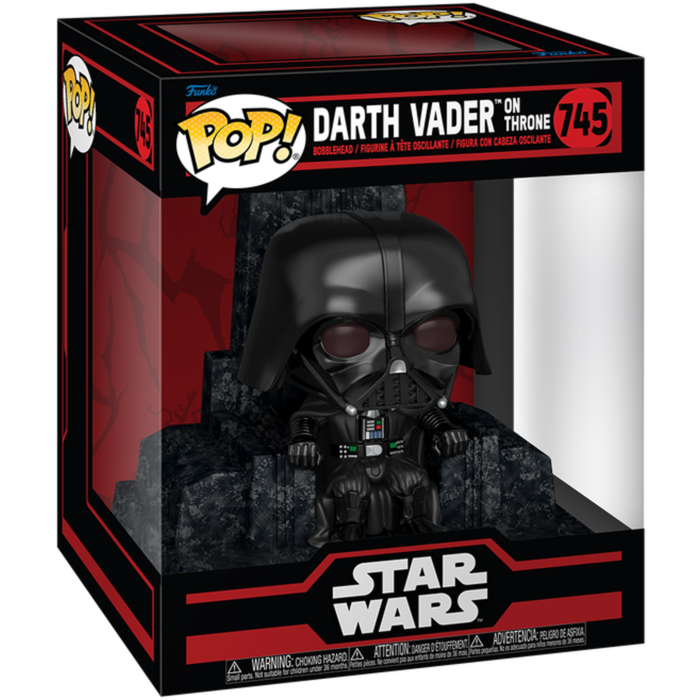 Funko Pop! Star Wars - Dark Side - Darth Vader On Throne Deluxe #745