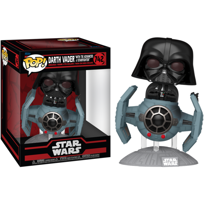 Funko Pop! Star Wars - Dark Side - Darth Vader with TIE Advanced x1 Starfighter #742