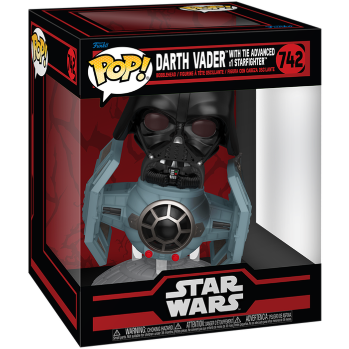 Funko Pop! Star Wars - Dark Side - Darth Vader with TIE Advanced x1 Starfighter #742