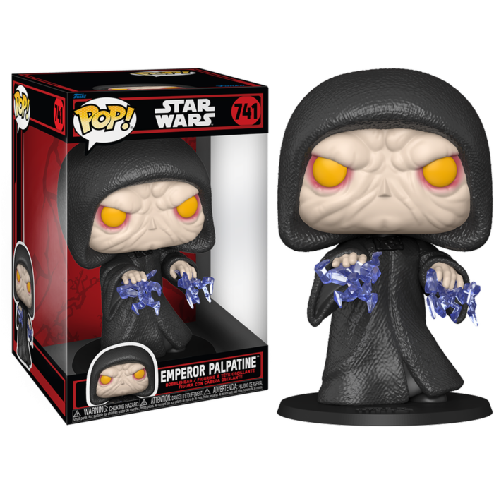 Funko Pop! Star Wars - Dark Side - Emperor Palpatine 10" Jumbo #741