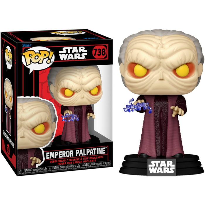 Funko Pop! Star Wars - Dark Side - Emperor Palpatine #738