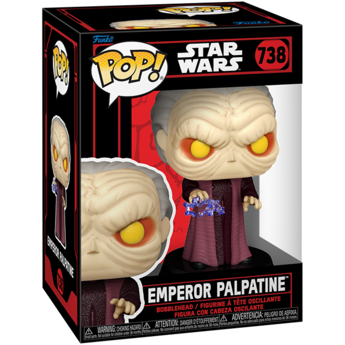 Funko Pop! Star Wars - Dark Side - Emperor Palpatine #738