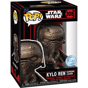 Funko Pop! Star Wars - Dark Side - Kylo Ren Supreme Leader Metallic #308